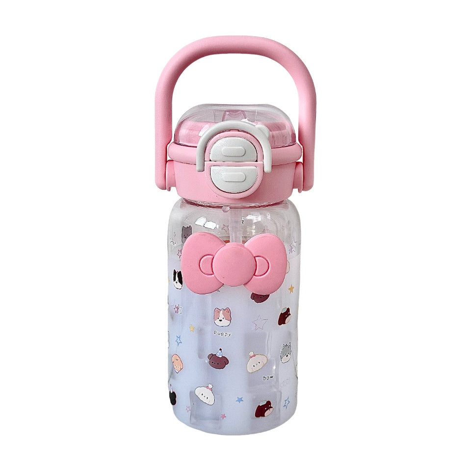 Women's child-friendly drinking bottle with cheerful design Bowlift