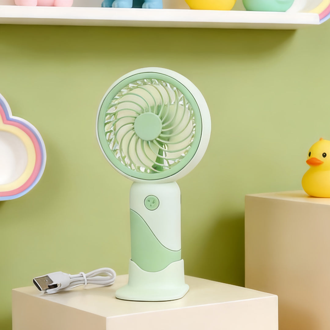 Unisex Portable Table Fan with USB Connection Bowlift