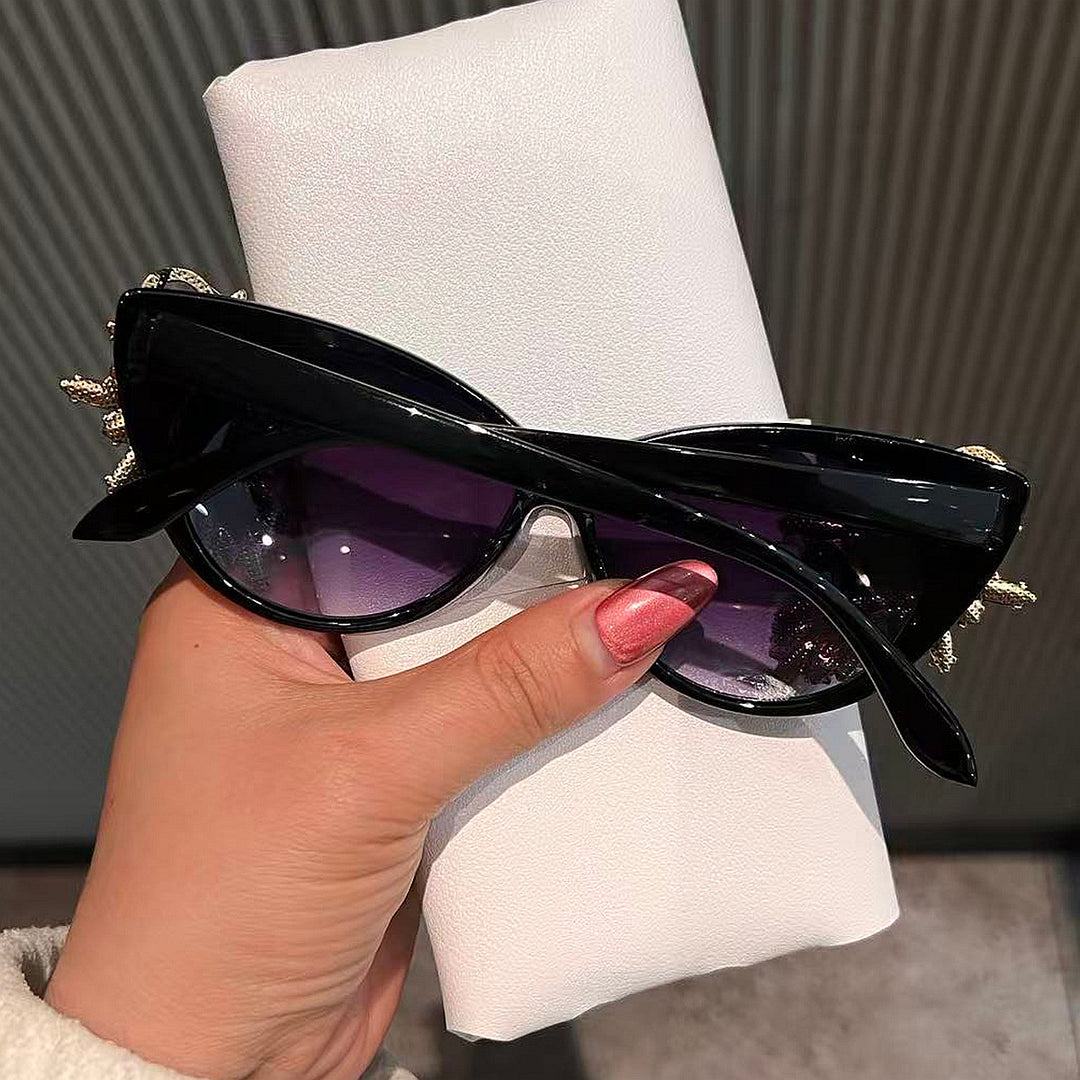 Women's sunglasses with exclusive jewelry design Bowlift