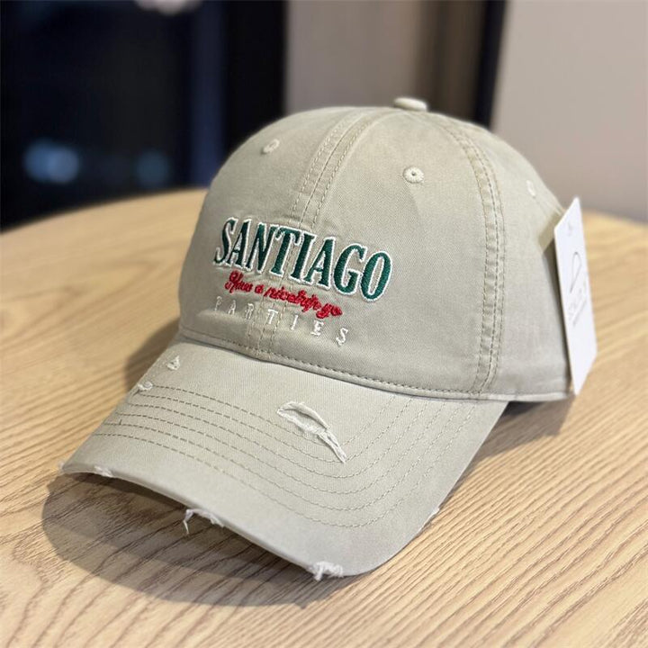 Men's Casual Distressed Baseball Cap Bowlift 1784270914