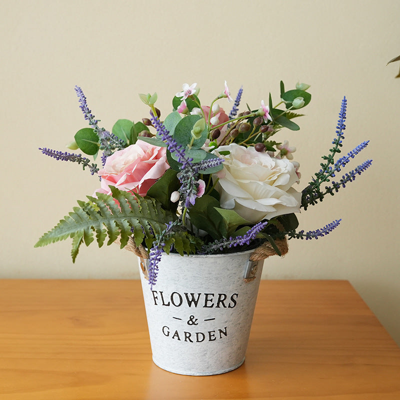 Decorative artificial flower bouquet Bowlift