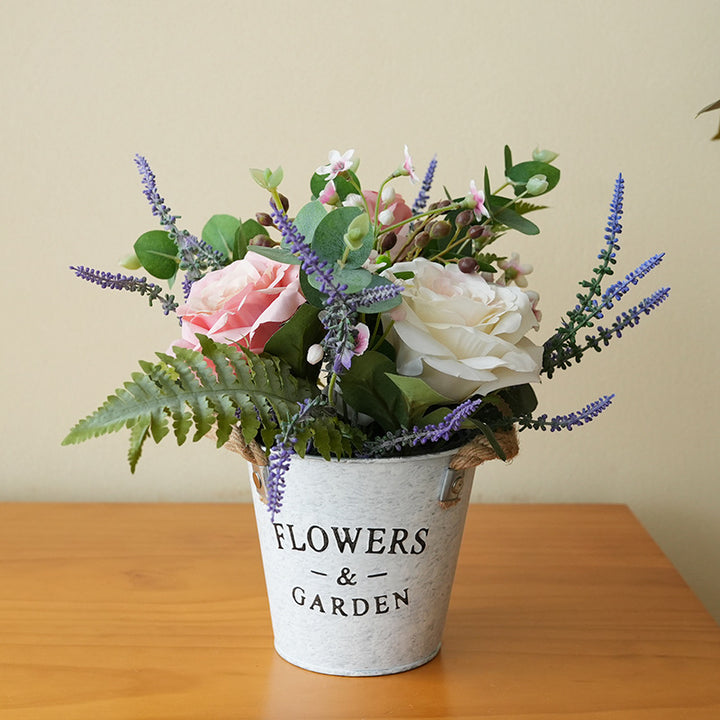 Decorative artificial flower bouquet Bowlift