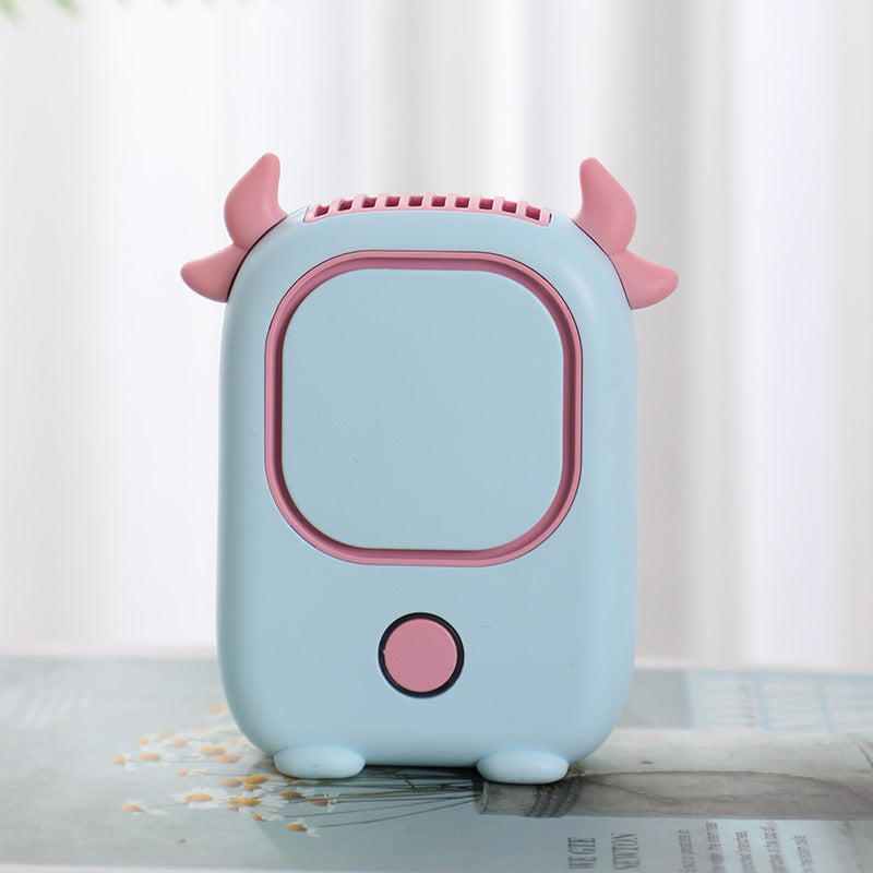 Mini Portable Cow-Shaped USB Fan Bowlift
