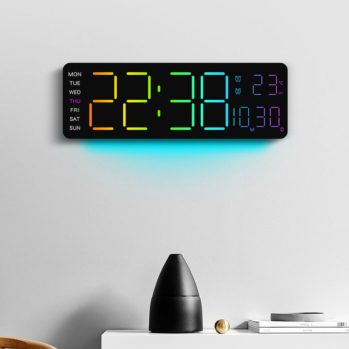 Digital Multifunction Alarm Clock with Large Display Bowlift
