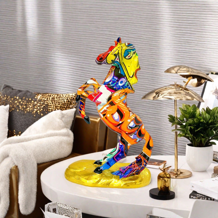 Artistic horse figurine in modern design Bowlift