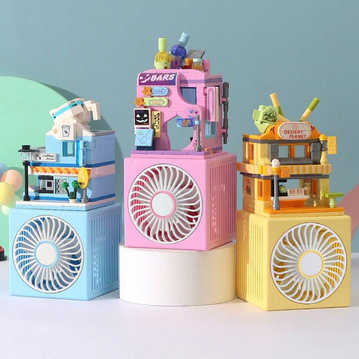 Decorative Miniature Food Stand Fan Bowlift