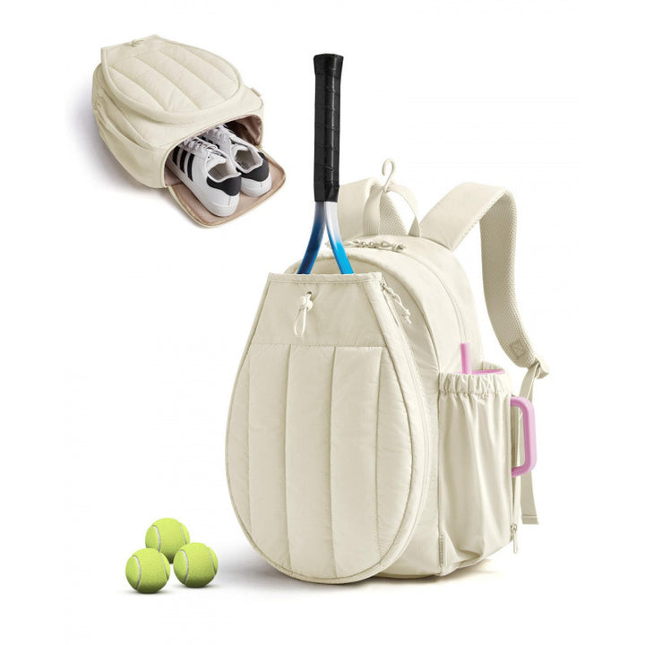 Sporty tennis backpack with insulated compartment Bowlift
