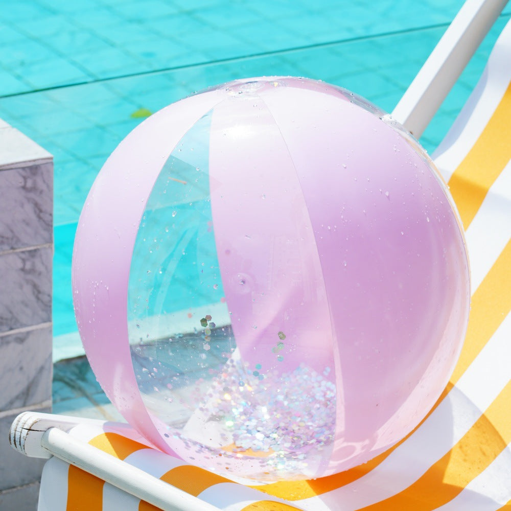 Glitter Inflatable Pool Ball Bowlift
