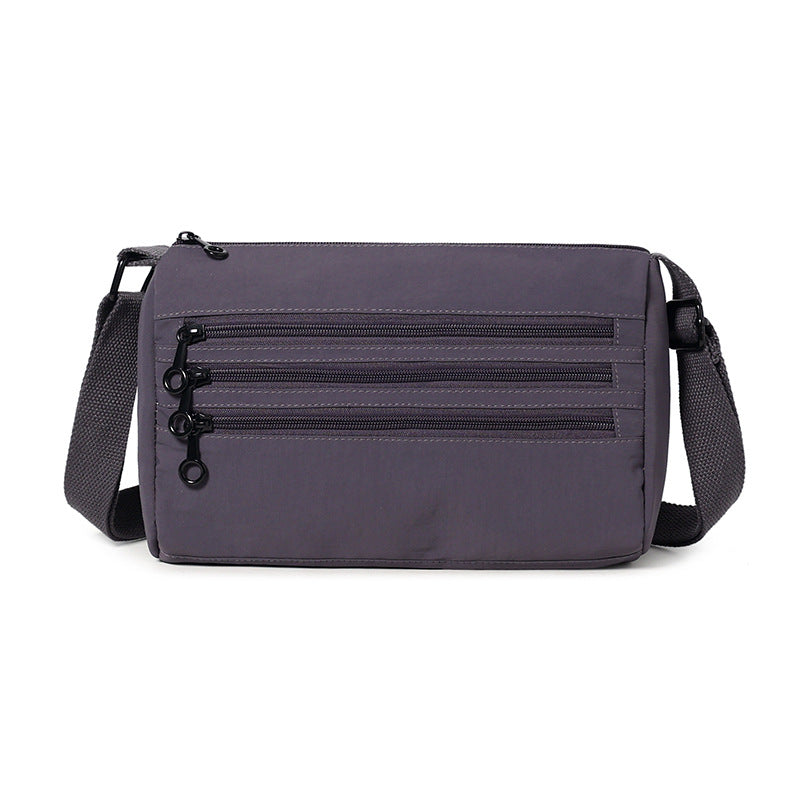 Functional Multi-Zipper Crossbody Bag Bowlift