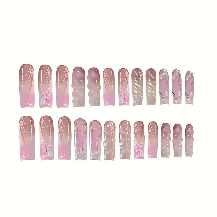 Artistic Floral Nail Enhancements Bowlift 1787977866