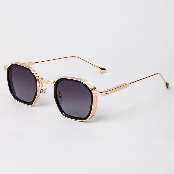 Ladies stylish sunglasses in modern octagonal design with high-quality polarized lenses Bowlift
