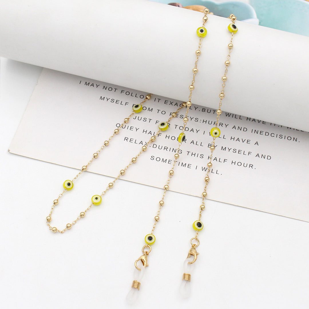 Decorative Bead Eyewear Chain Bowlift