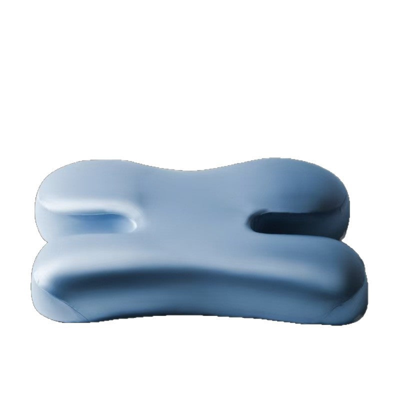 Ergonomic Memory Foam Coccyx Seat Cushion with Contoured Cutouts Bowlift
