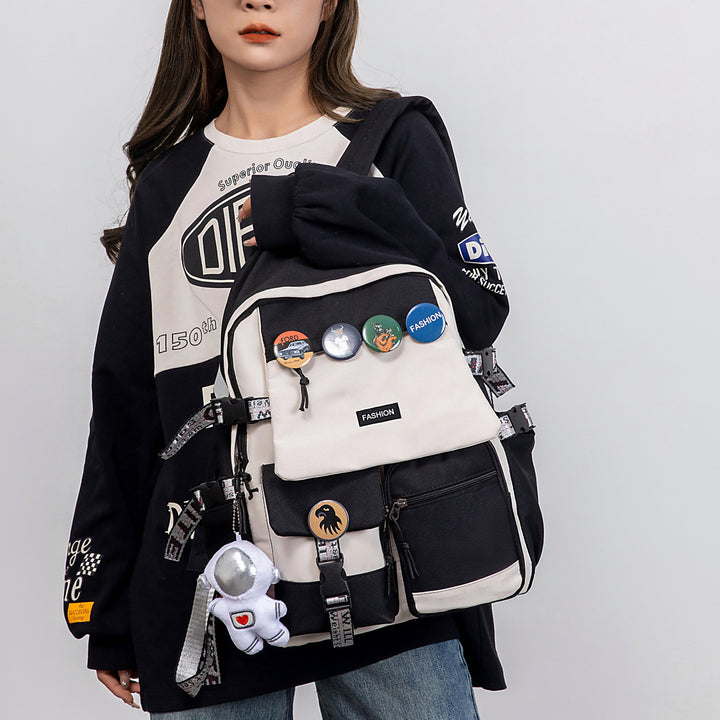 More modern backpack with versatile compartments and creative applications Bowlift