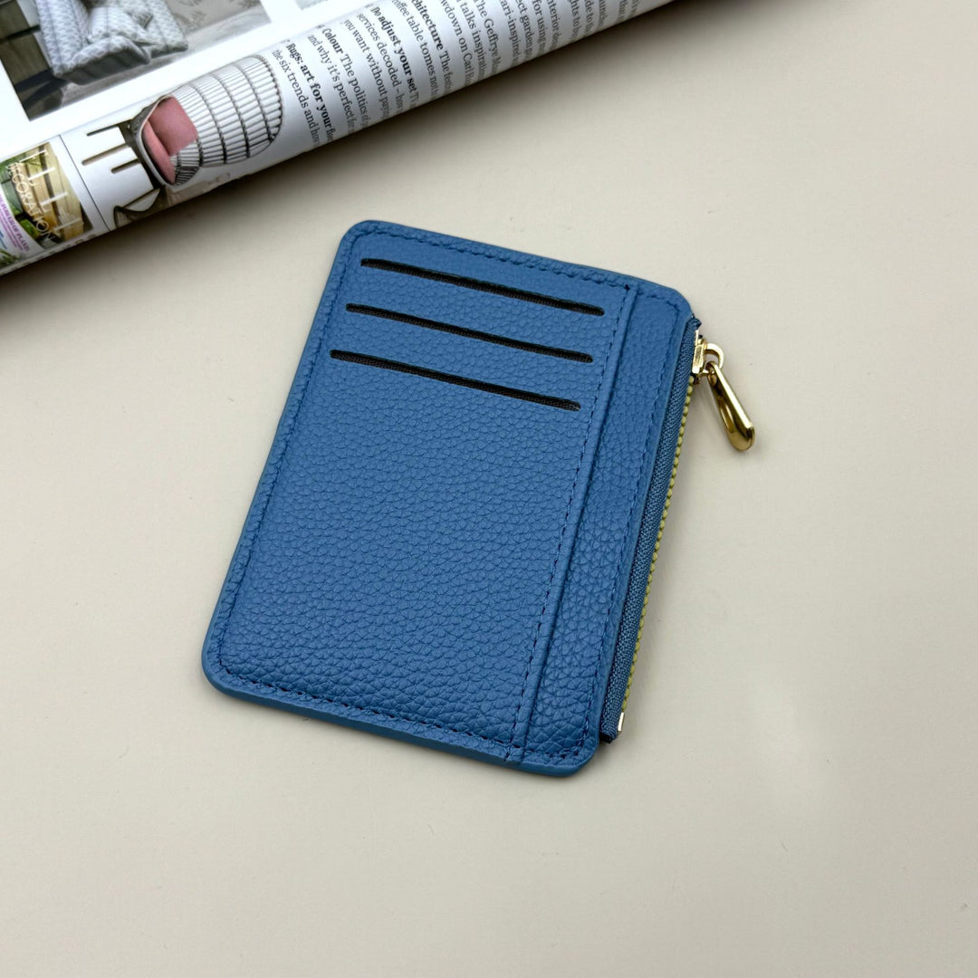 RFID-Blocking Leather Card Holder