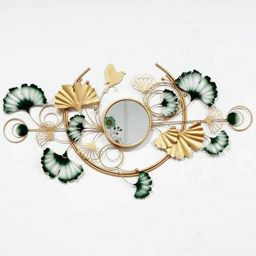 Decorative Metal Wall Mirror Bowlift