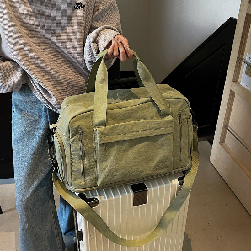 Multifunctional Travel Bag with Adjustable Shoulder Strap Bowlift