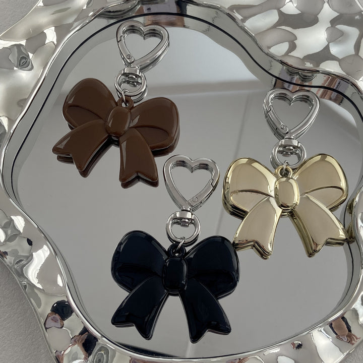 Elegant Bow-Shaped Keychain Bowlift