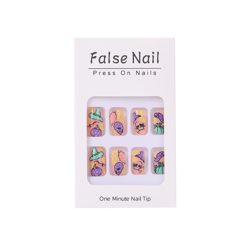 Creative Halloween Nail Design Bowlift