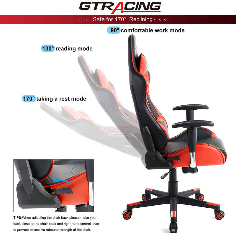 Ergonomic Gaming Chair Bowlift