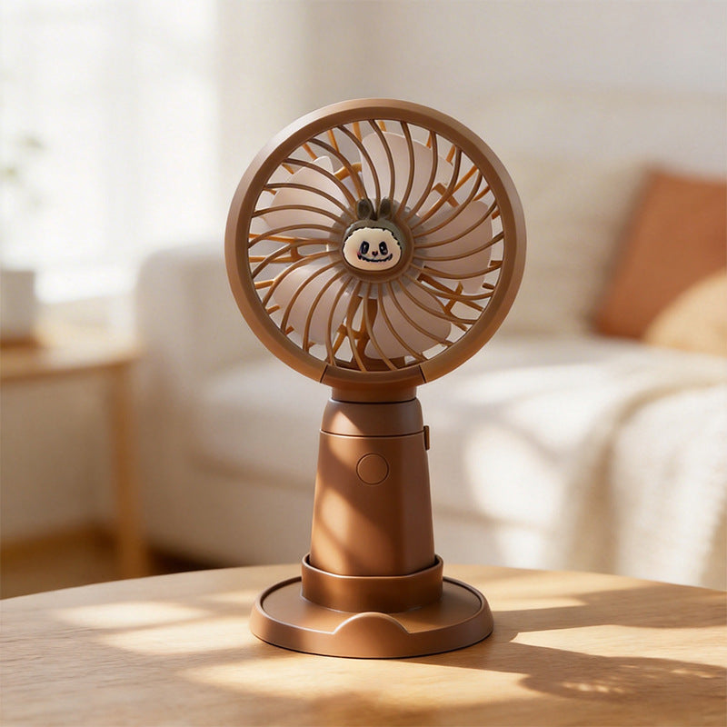 Women's portable mini fan with creative animal motivation Bowlift