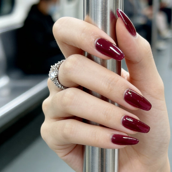 Glossy Stiletto Press-On Nails