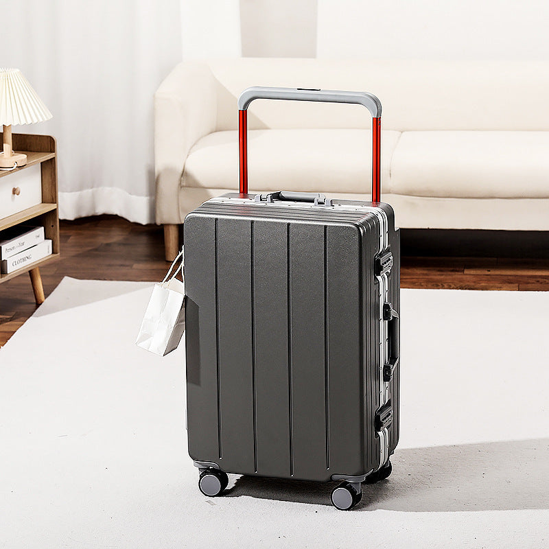 Unisex Compact Hard-Shell Spinner Luggage Bowlift
