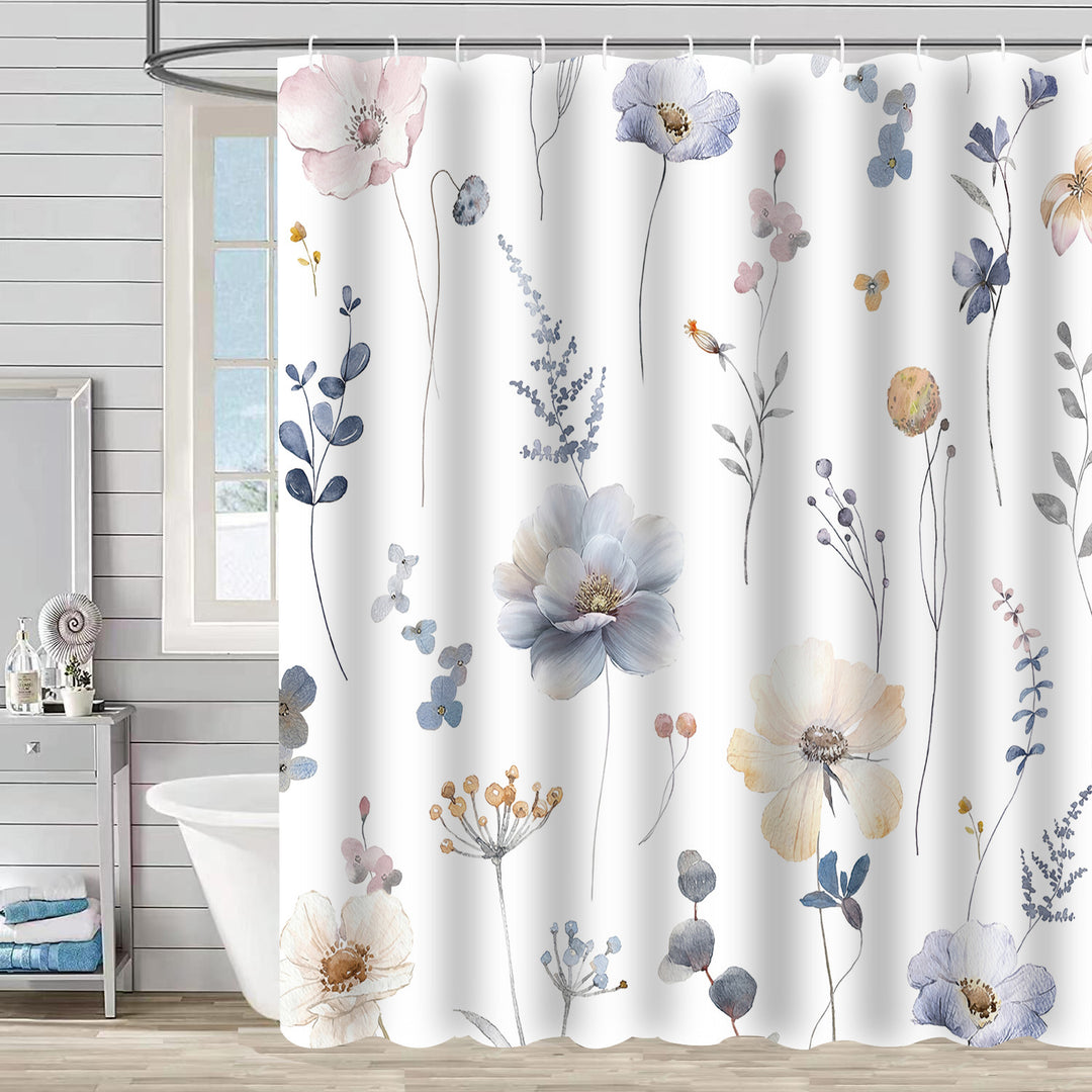 Botanical Garden Shower Curtain Bowlift