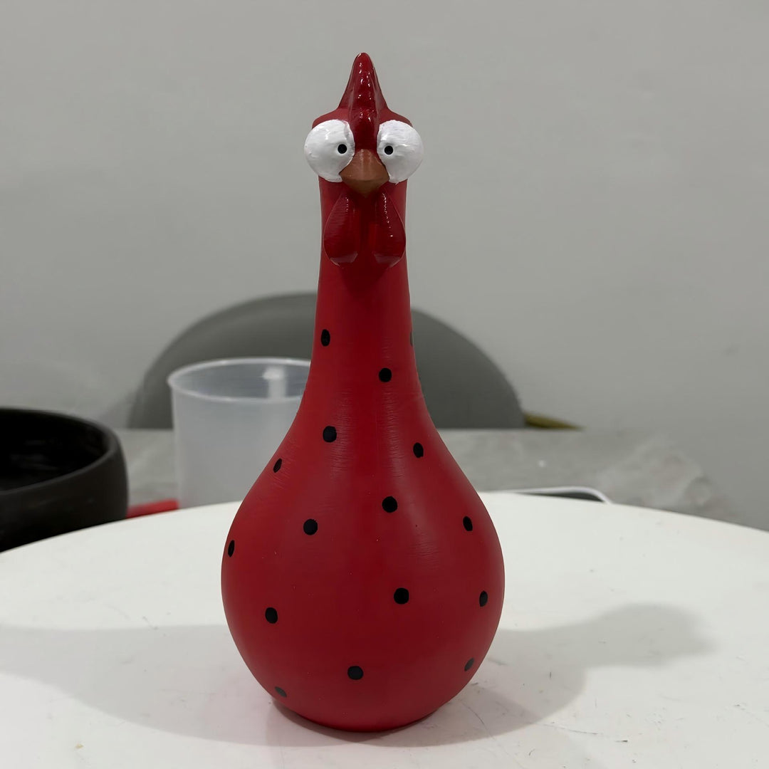 Decorative Hen Figure Bowlift