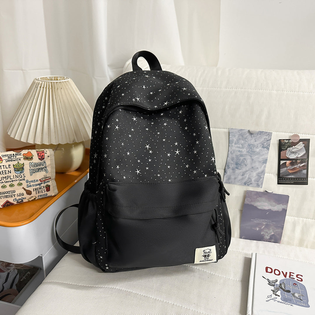 Sparkling Star Pattern Backpack
