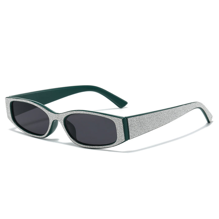 Glamorous Retro-Inspired Rectangle Sunglasses Bowlift