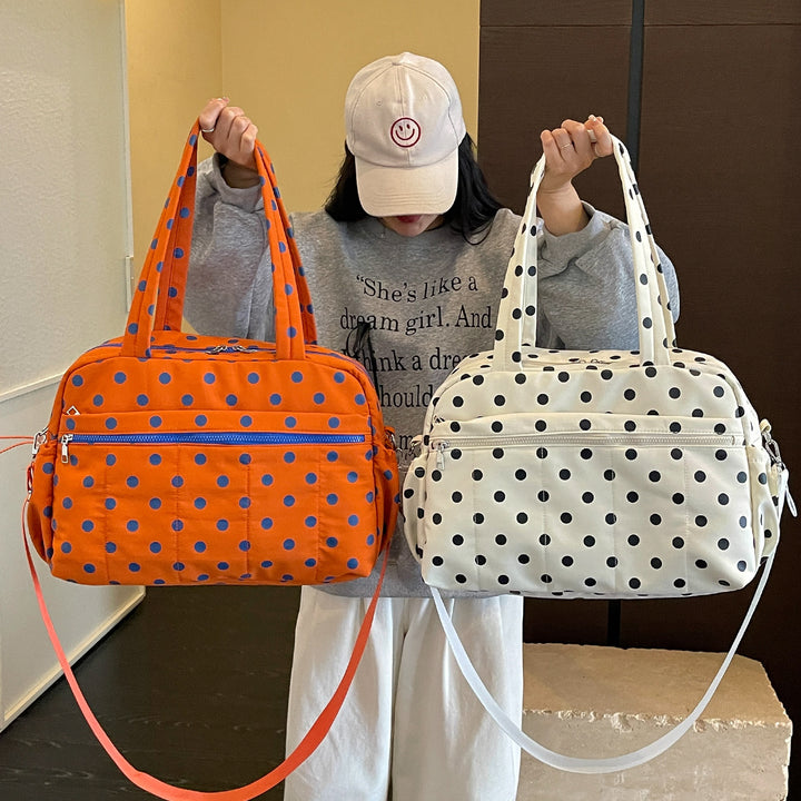 Stylish Polka Dot Gym Bag
