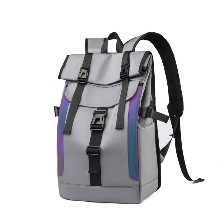 Stylish Roll-Top Adventure Backpack Bowlift