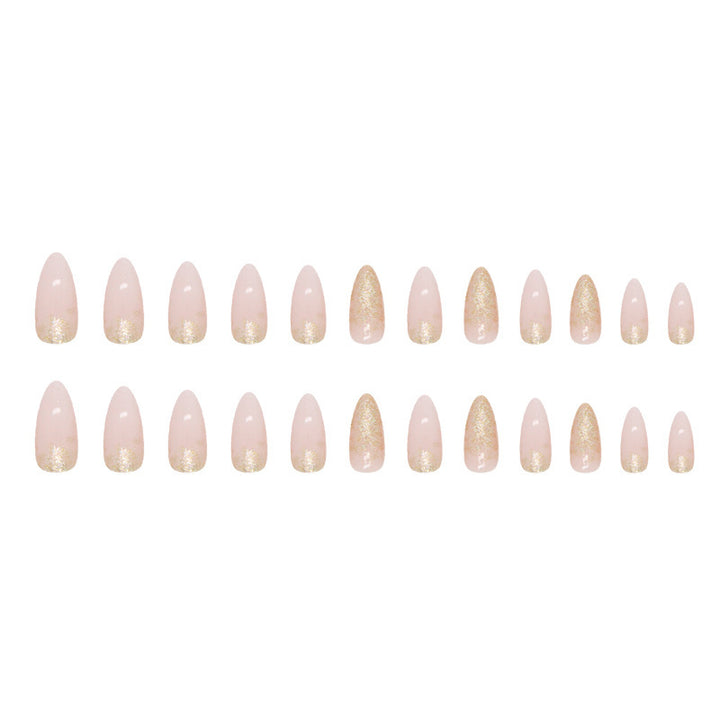 Elegant Glitter Gel Nail Tips Bowlift