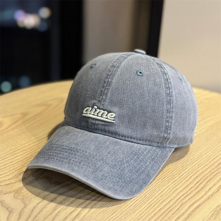 Women's Casual Vintage-Inspired Cotton Baseball Cap Bowlift