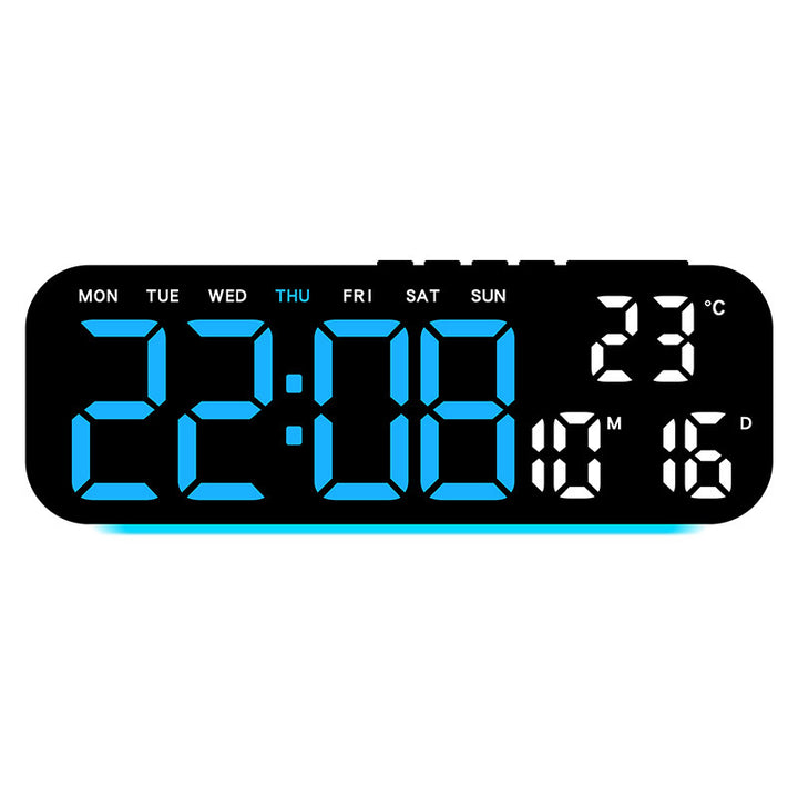 Digital weather alarm clock with temperature and hygrometer display Bowlift