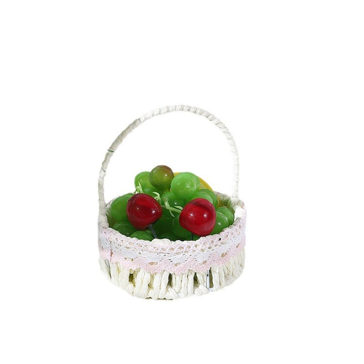 Decorative Woven Mini Basket Bowlift