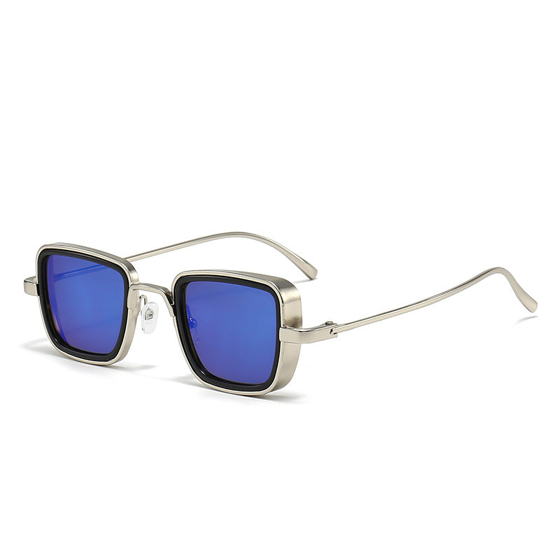 Women's stylish square sunglasses with elegant metal frame Bowlift