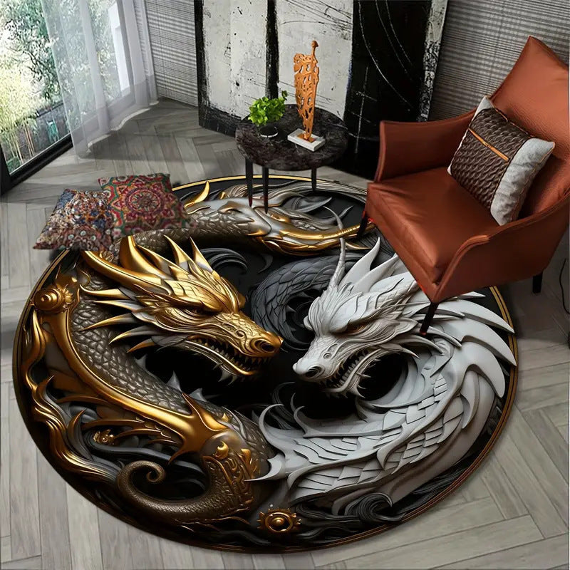 Celestial Themed Area Rug