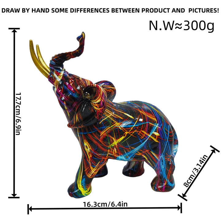 Artistically designed elephant figure Bowlift