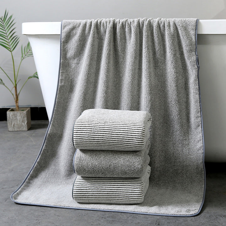 Terry Cleaning Cloth With Stylish Striped Pattern Bowlift