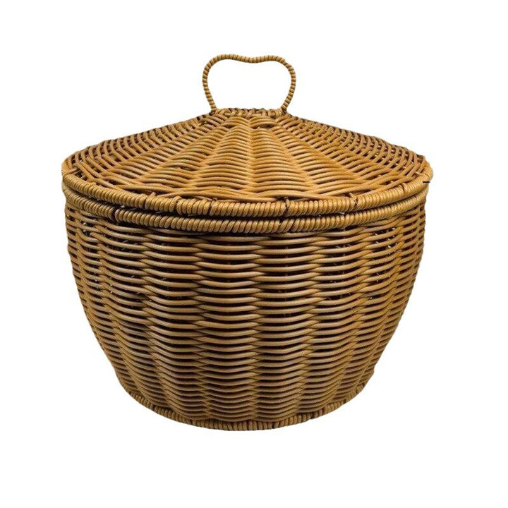 Handcrafted Woven Storage Container Bowlift