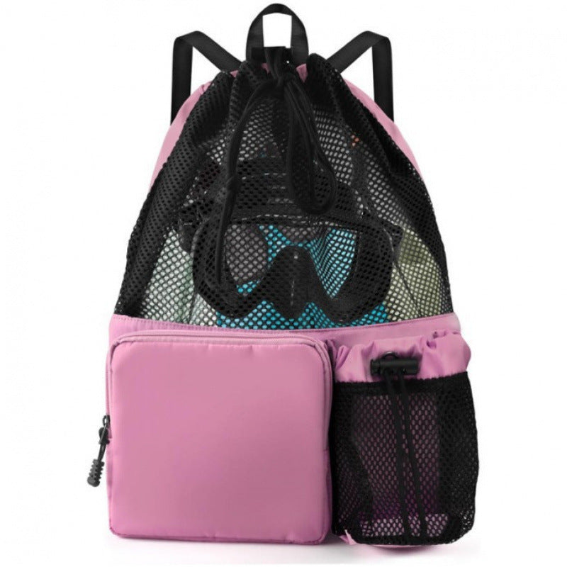 Sporty Mesh Snorkel Backpack Bowlift