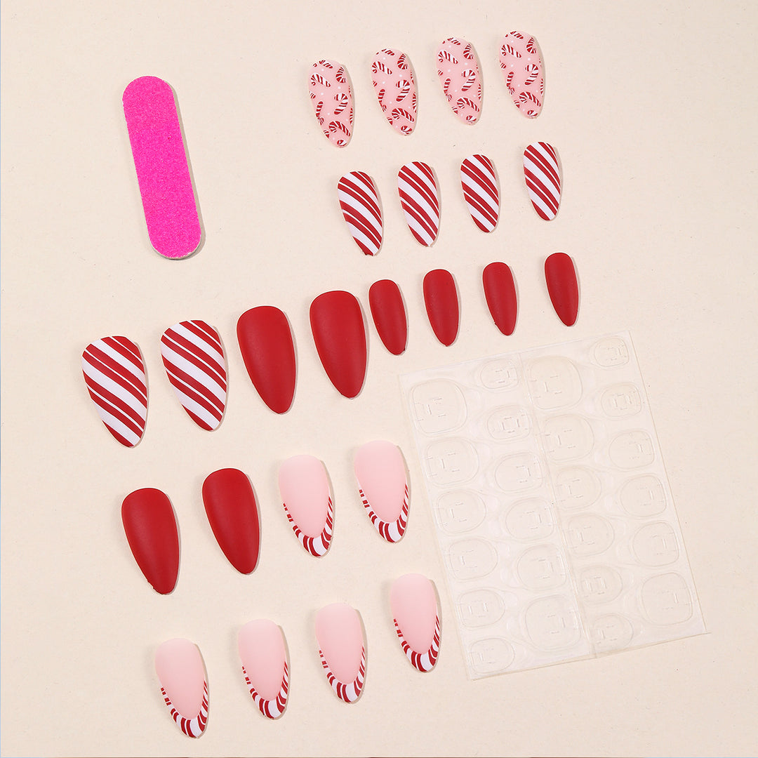Holiday-Themed Nail Art Bowlift