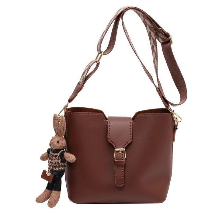 Vintage-Inspired Casual Crossbody Bag Bowlift