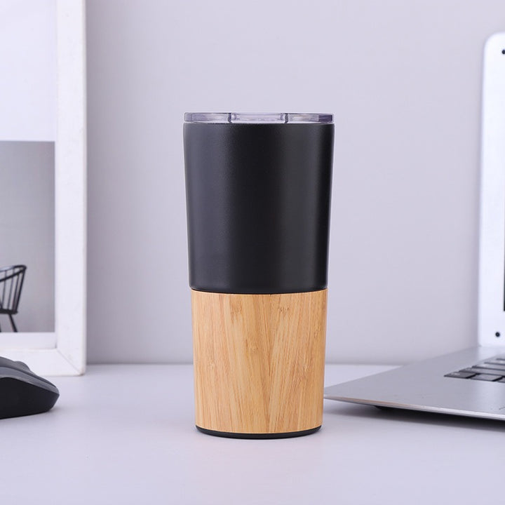 Ladies thermos mug made of eco-friendly bamboo and stainless steel Bowlift