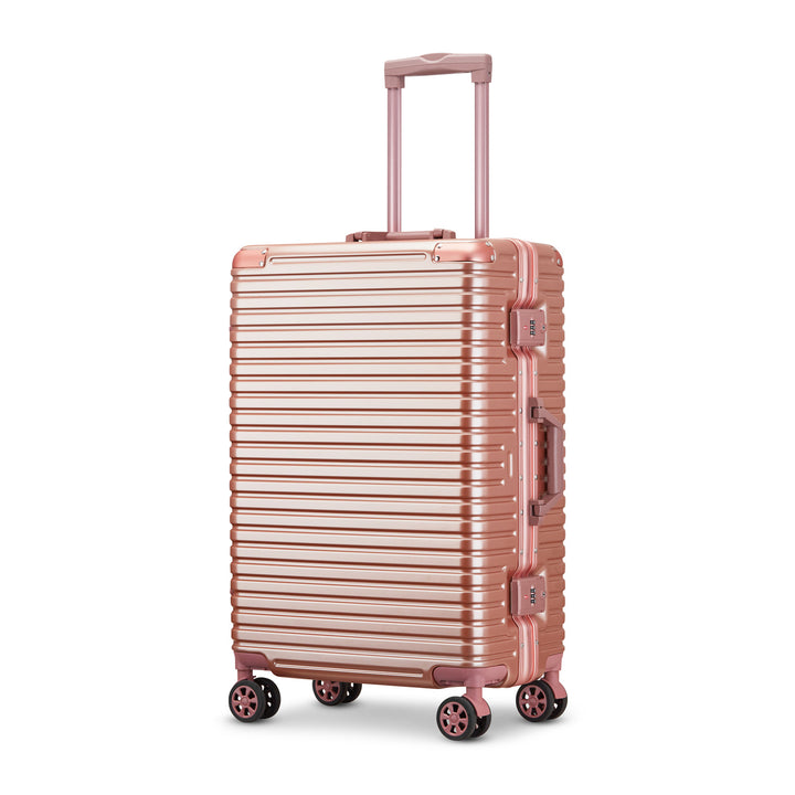 Unisex Ultra-Resilient Hard Shell Trolley Suitcase Bowlift