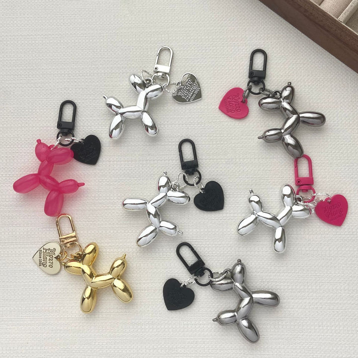 Balloon Dog Keychain Bowlift