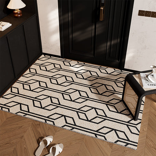 Geometric Patterned Indoor Entrance Mat