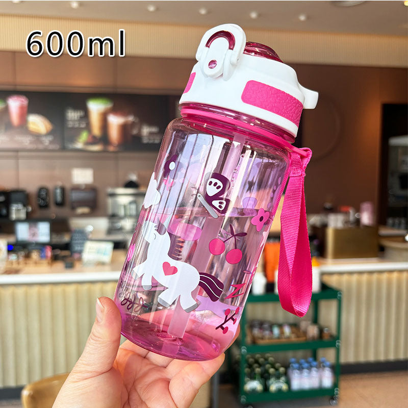 Women's Child-Friendly Drinking Bottle with Dinosaur Design Bowlift